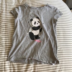 Gap kids Panda t shirt size L (runs small)